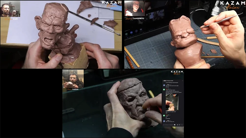 Kazam Atelier Livestream Collective Session